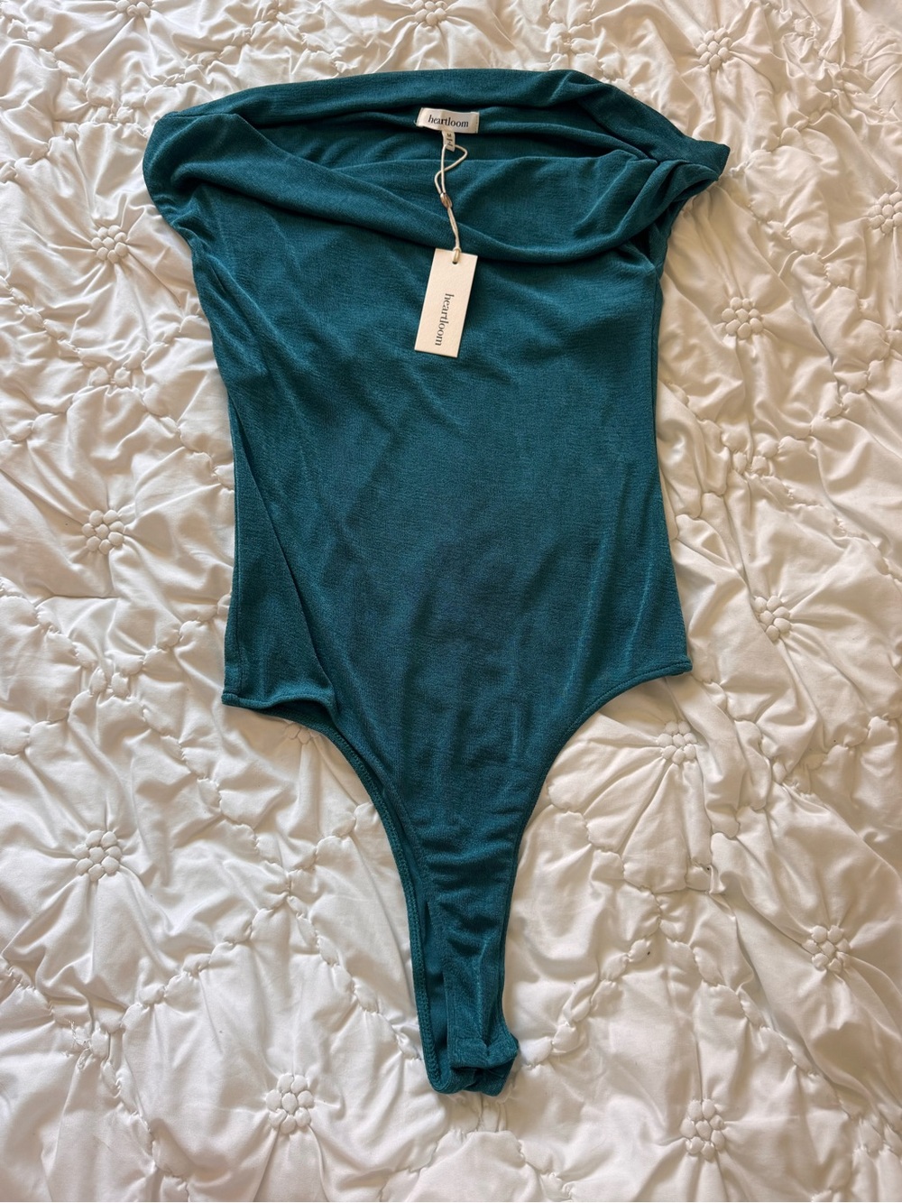 Heartloom Teal Knit Top
